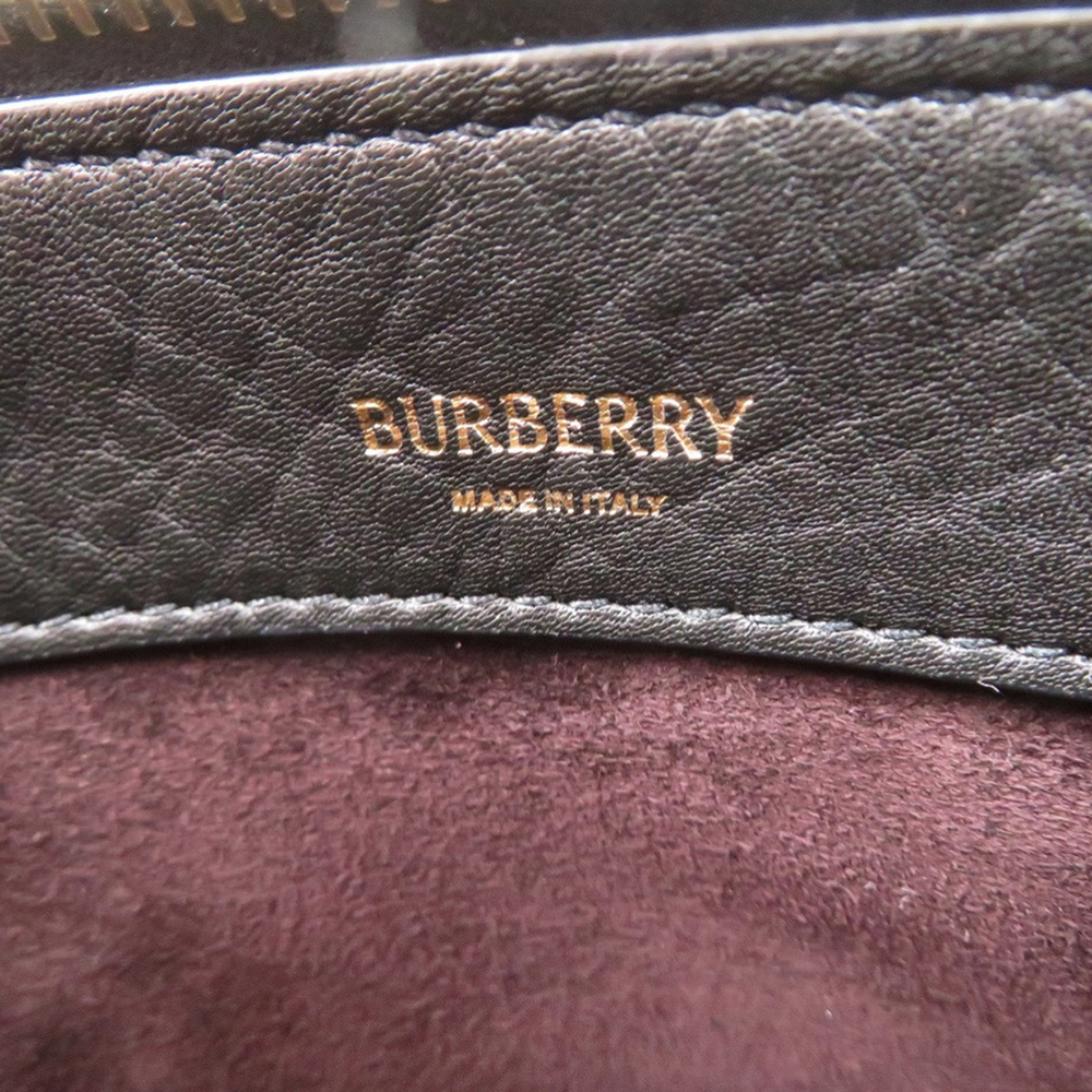 Pre-Loved Burberry Small Calfskin Knight Shoulder Bag - Picture 5 of 12
